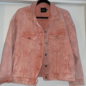 Boohoo Pink jean Jacket